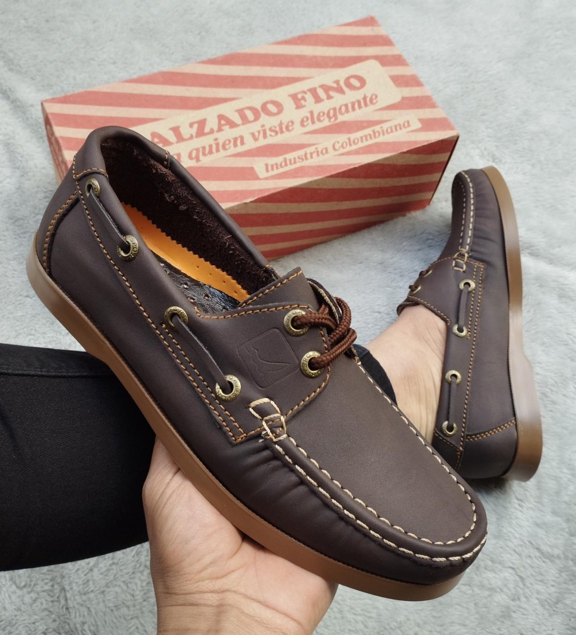 👞 Zapato Social 200 Café para Caballero, 🔥 HOY EN PROMOCIÓN — SOLO POR TIEMPO LIMITADO